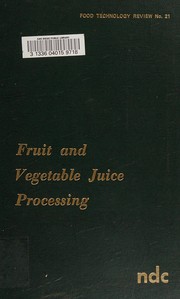 Fruit and vegetable juice processing /