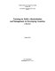 Training for public administration and management in developing countries : a review /