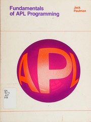 Fundamentals of APL programming /