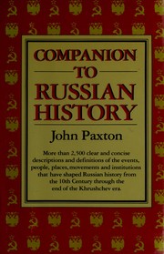 Companion to Russian history /