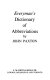 Everyman's dictionary of abbreviations /