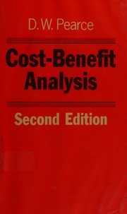 Cost-benefit analysis /