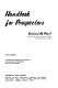 Handbook for prospectors /