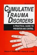 Cumulative trauma disorders : a practical guide to prevention and control /