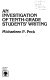 An investigation of tenth-grade students' writing /