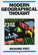 Modern geographical thought /