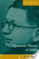Quantum theory of solids /