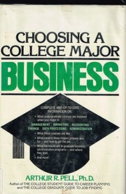 Choosing a college major: business /