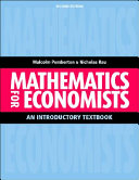 Mathematics for economists : an introductory textbook /