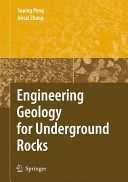 Engineering geology for underground rocks /