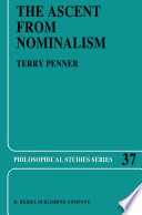 The Ascent from Nominalism : Some Existence Arguments in Plato's Middle Dialogues /