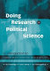 Doing research in political science : an introduction to comparative methods and statistics /
