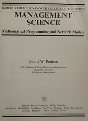 Management science : mathematical programming and network models /