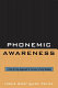 Phonemic awareness : a step by step approach for success in early reading /