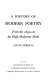 A history of modern poetry : from the 1890s to the high modernist mode /