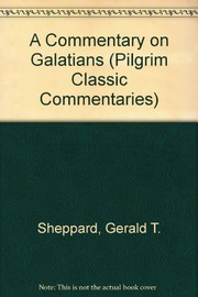 A commentary on Galatians /