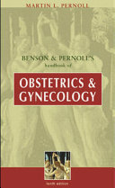 Benson & Pernoll's handbook of obstetrics & gynecology /