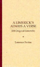 A limerick's always a verse : 200 original limericks /