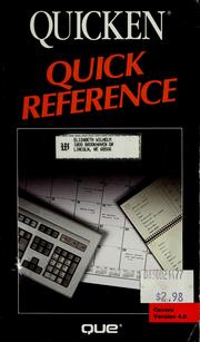 Quicken quick reference /