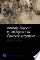 Analytic support to intelligence in counterinsurgencies /