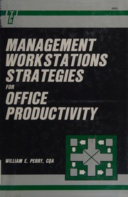 Management workstations : strategies for office productivity /