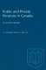 Public and private pensions in Canada : an economic analysis /