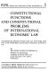 Constitutional functions and constitutional problems of international economic law : international and domestic foreign trade law and foreign trade policy in the United States, the European Community and Switzerland /