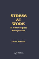 Stress at work : a sociological perspective /