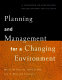 Planning and management for a changing environment : a handbook on redesigning postsecondary institutions /