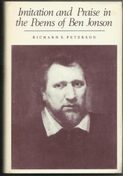 Imitation and praise in the poems of Ben Jonson /