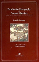 Thin-section petrography of ceramic materials /