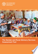The Gender and Rural Advisory Services Assessment Tool /