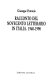 Racconto del novecento letterario in Italia, 1940-1990 /