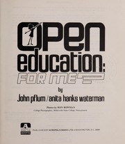 Open education: for me? /