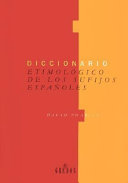 Diccionario etimológico de los sufijos españoles y de otros elementos finales /