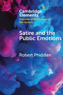Satire and the public emotions /