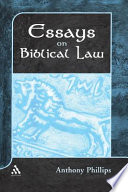 Essays on biblical law /