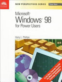 New perspectives on Microsoft Windows 98 for power users /