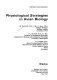 Physiological strategies in avian biology /