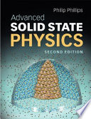 Advanced solid state physics /