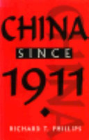 China since 1911 /