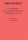 Philoponus on Aristotle's On coming-to-be and perishing 1.6-2.4 /