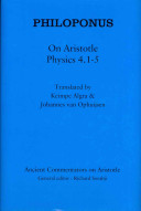 On Aristotle Physics 4.1-5 /