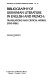 Bibliography of Ukrainian literature in English and French : translations and critical works (1950-1986) /