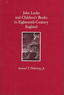 John Locke and children's books in eighteenth-century England /