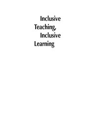 Inclusive teaching, inclusive learning : managing the curriculum for children with severe motor learning difficulties /
