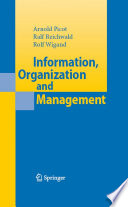Information, organization and management /