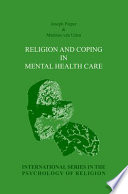 Religion and coping in mental health care /