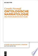 Ontologische Narratologie : Welt erzählen bei Wilhelm Raabe /