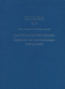 Das Theater von Patara : Ergebnisse der Untersuchungen 2004 bis 2008 /